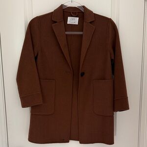 Zara Kids Chocolate Brown Coat